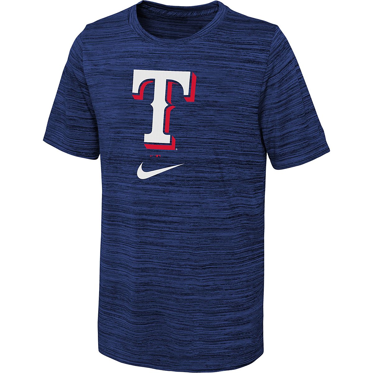 Nike / Men's Texas Rangers Gray Legend Velocity T-Shirt