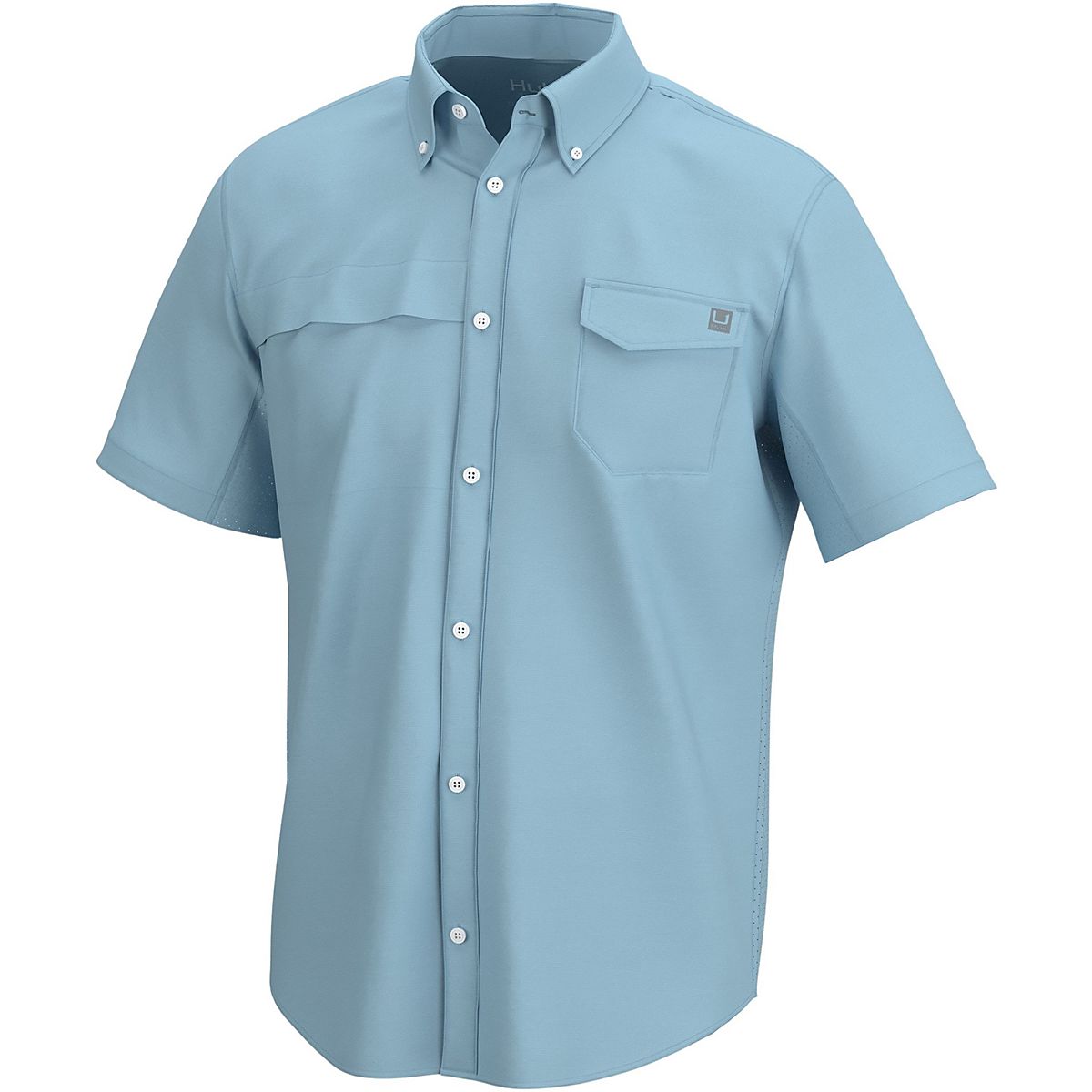 Huk Men's Tide Point Button Down Shirt | Free Shipping at Academy