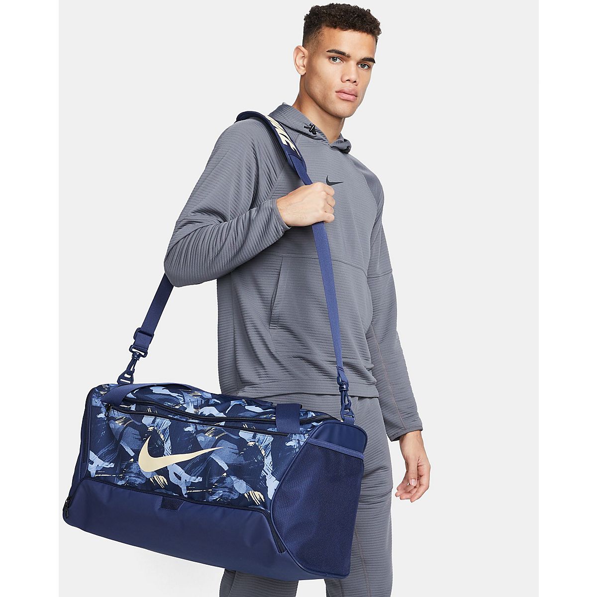 Nike Brasilla 9.5 Printed Duffel Bag | Free Shipping at Academy