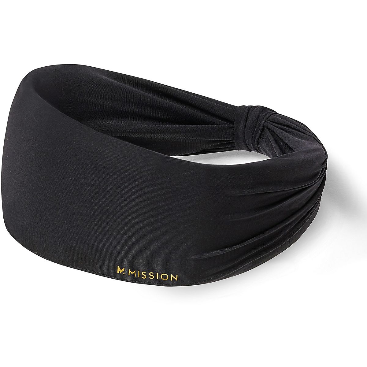 MISSION Adults’ IntelliSilk Cooling Gathered Headband Academy