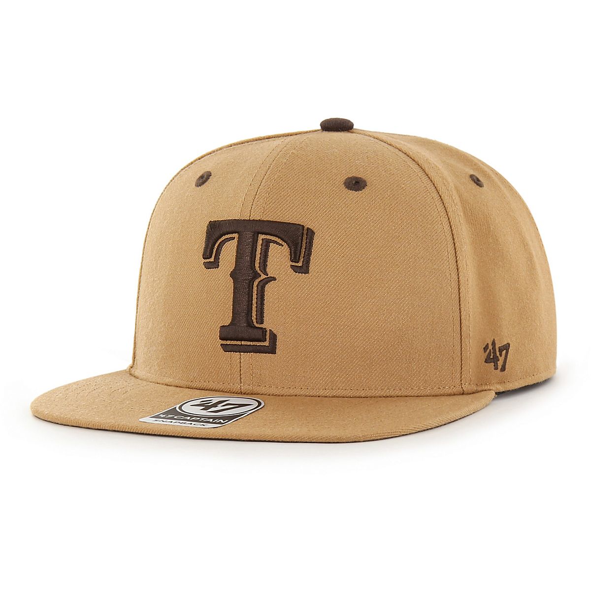 47 Toffee New York Yankees Captain Snapback Hat Brown