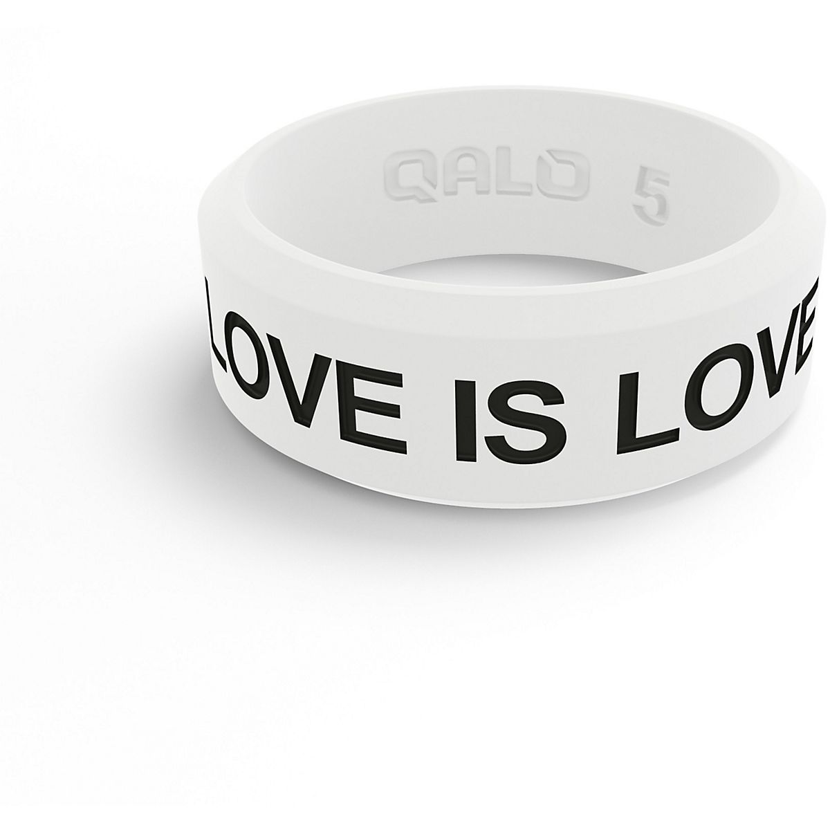 QALO Unisex Love Is Love Ring Free Shipping at Academy