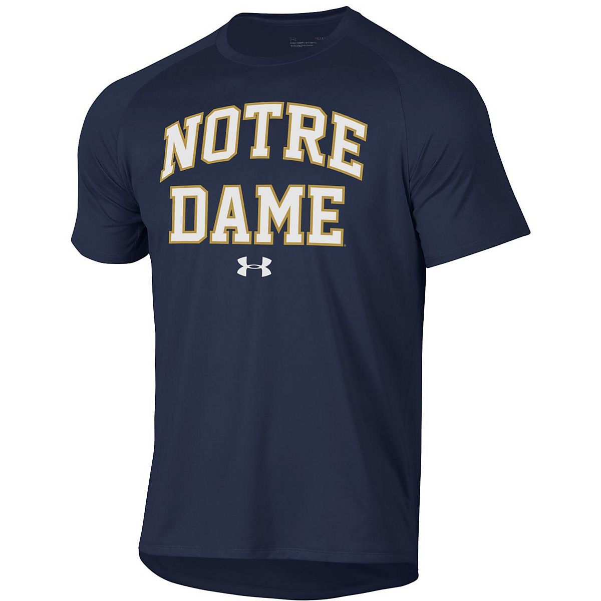 Under Armour Men's University of Notre Dame Team Tech 2.0 Graphic T ...