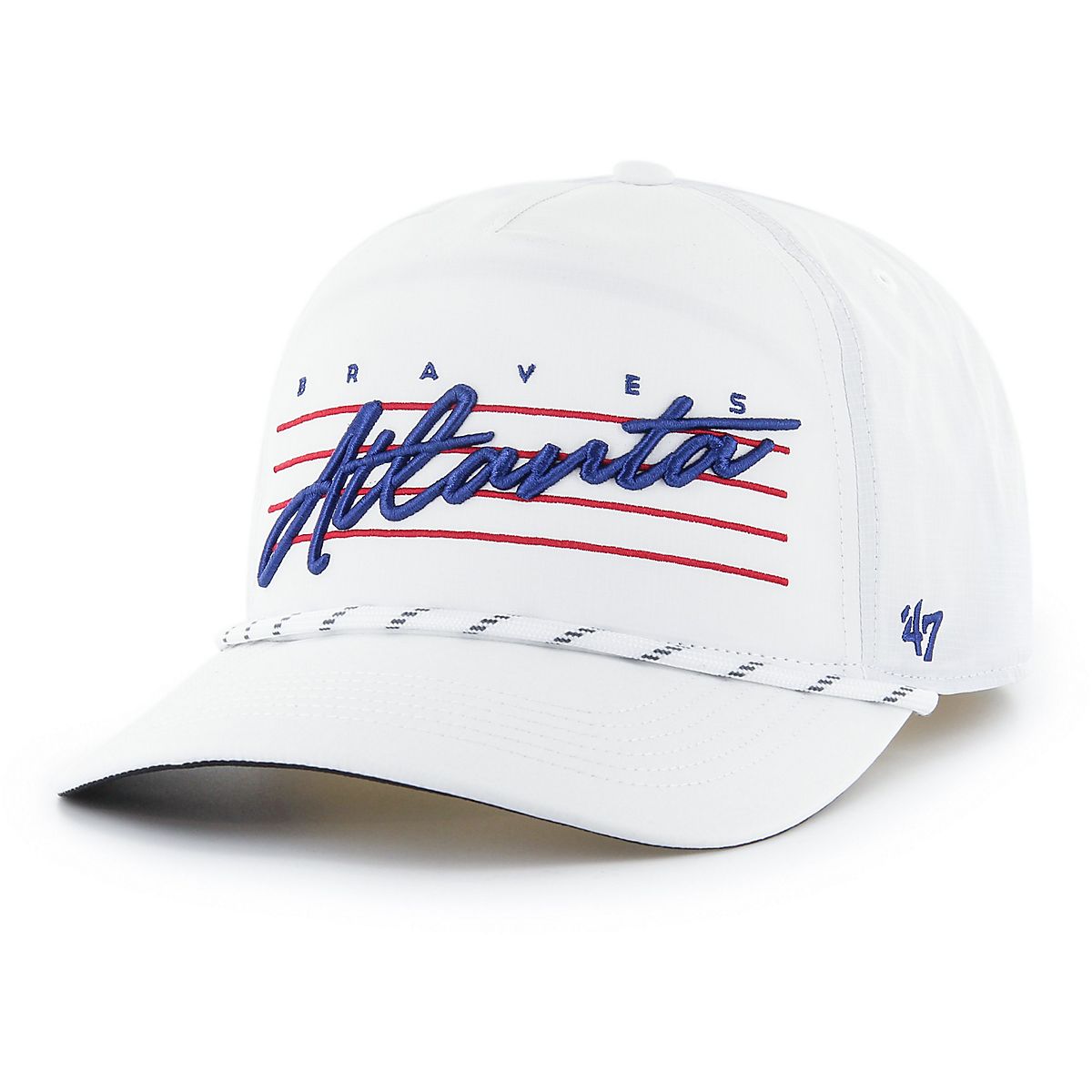 47 Men's Atlanta Braves Red Trucker Hat