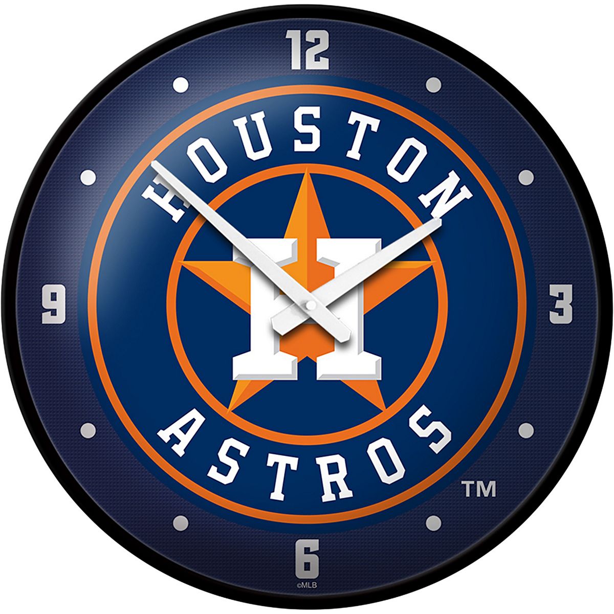 The Fan-Brand Houston Astros Modern Disc Wall Clock | Academy