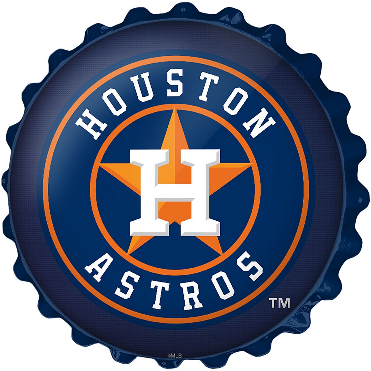 The Fan-Brand Houston Astros Bottle Cap Wall Sign | Academy
