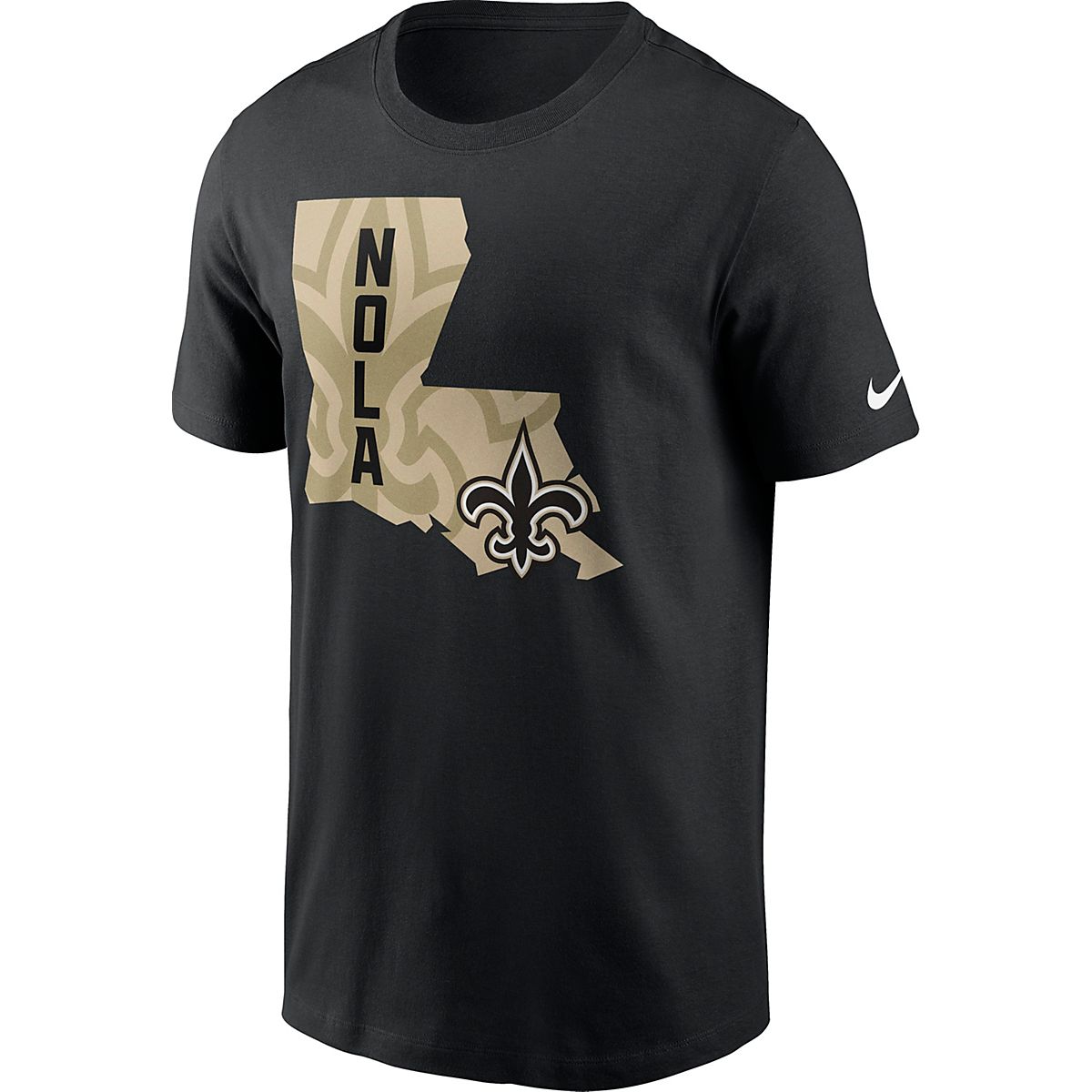 New Orleans Saints Pride Graphic T-Shirt - White - Mens