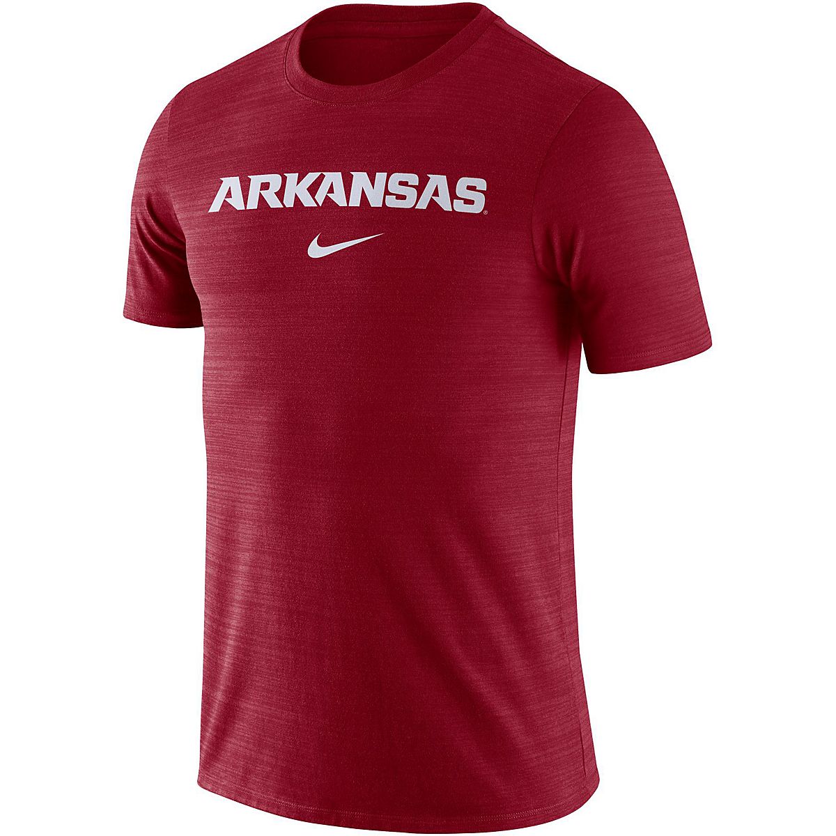 Nike Men's University of Arkansas Dri-FIT Team Issue Velocity T-shirt ...