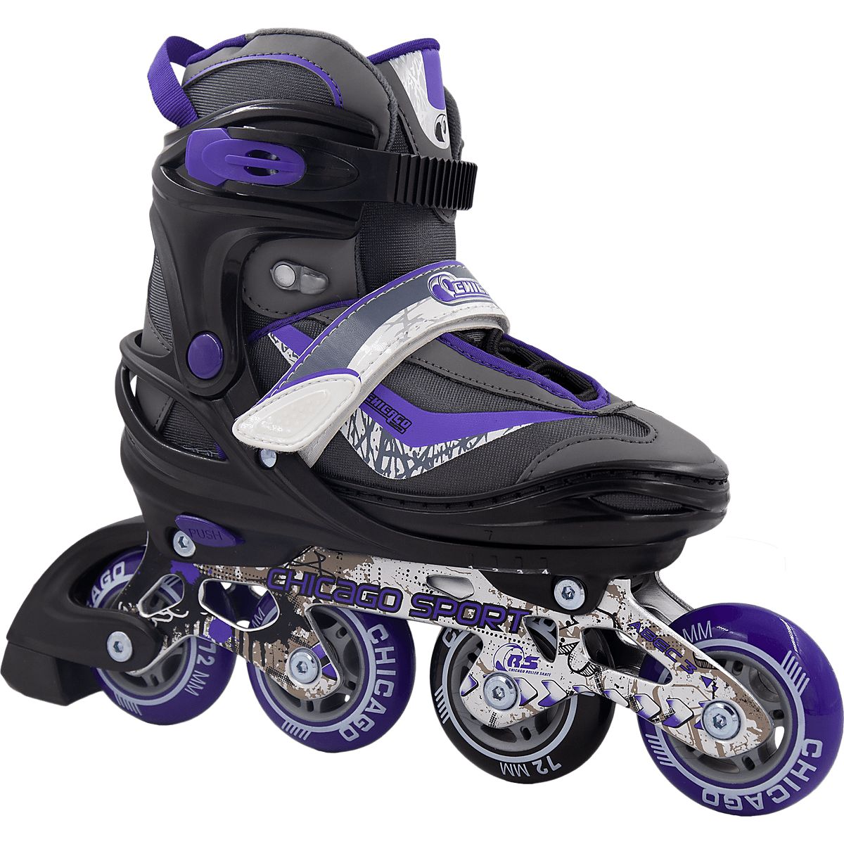 Chicago Skates Girls' Adjustable Inline Skates Academy
