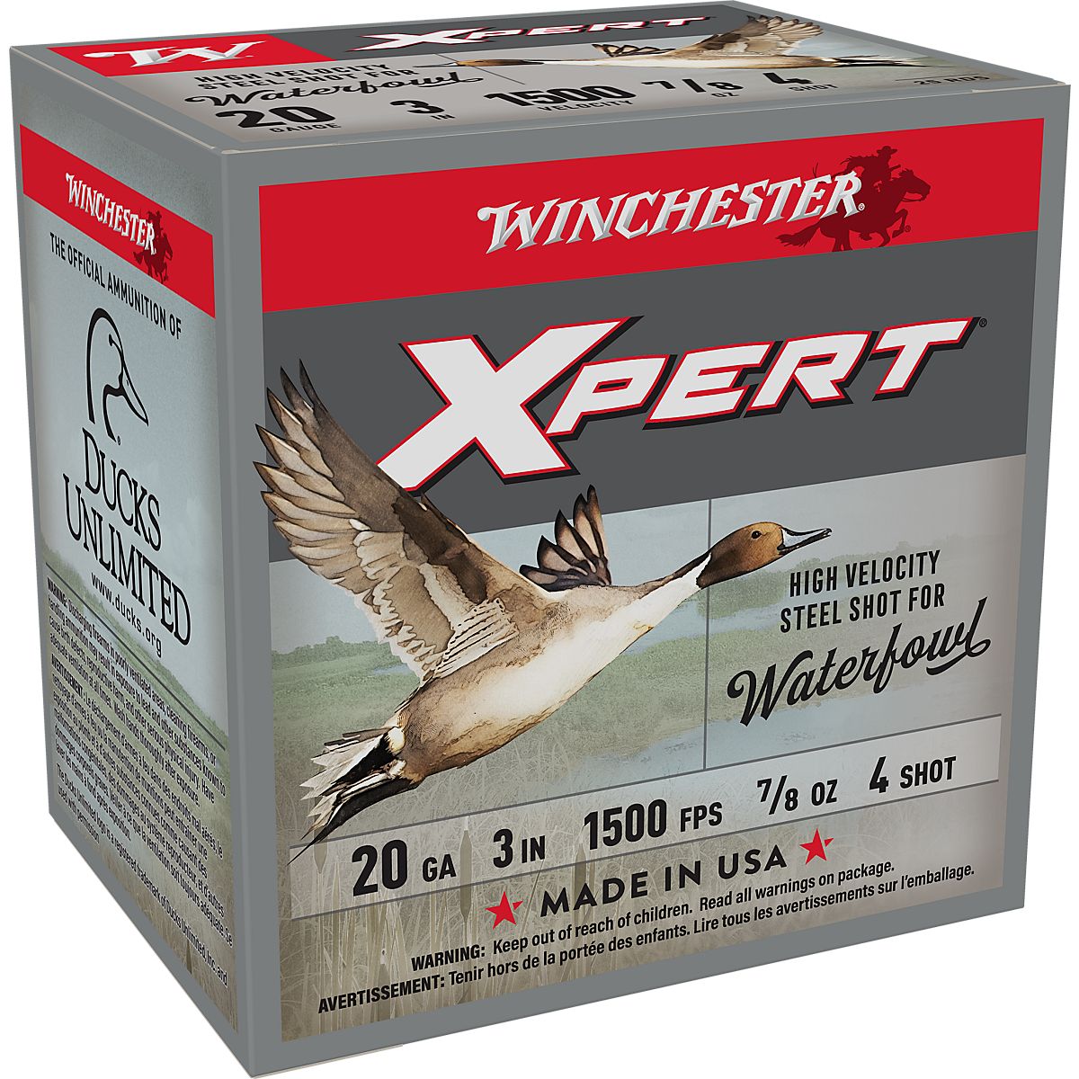 Winchester Xpert Steel Shot 20 Gauge Shotshells - 25 Rounds | Academy