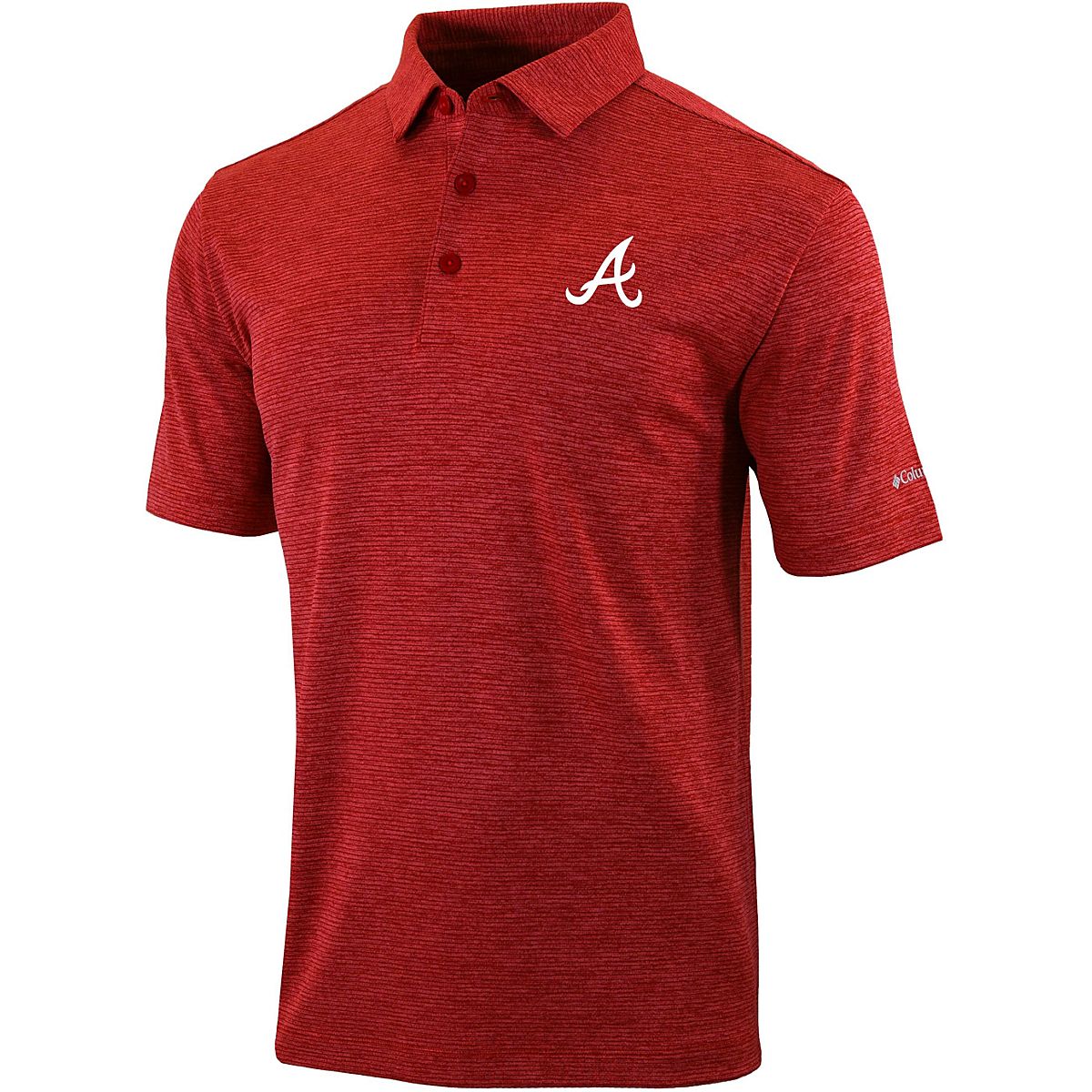 Columbia Sportswear Men's Atlanta Braves Total Control Polo Shirt Navy Blue, Small - MLB Ss/Ls/Sl/Mck Tees at Academy Sports