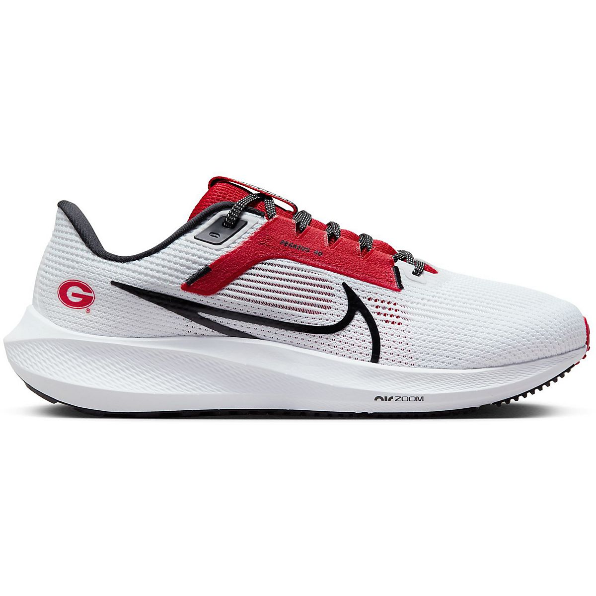 Nike Men's University of Georgia Air Zoom Pegasus 40 Running Shoes ...