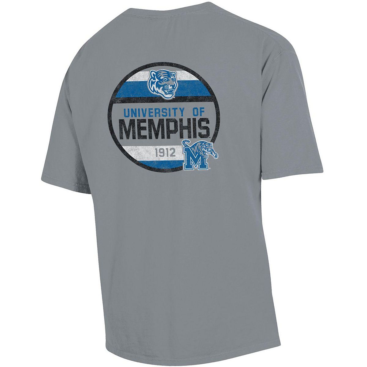 GEAR FOR SPORTS Men's University of Memphis Comfort Wash Circle T-shirt