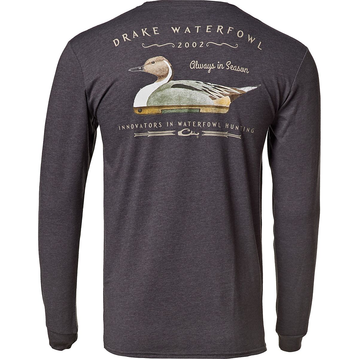 Drake Waterfowl Men S New Fine Waterfowl Goods Long Sleeve T Shirt