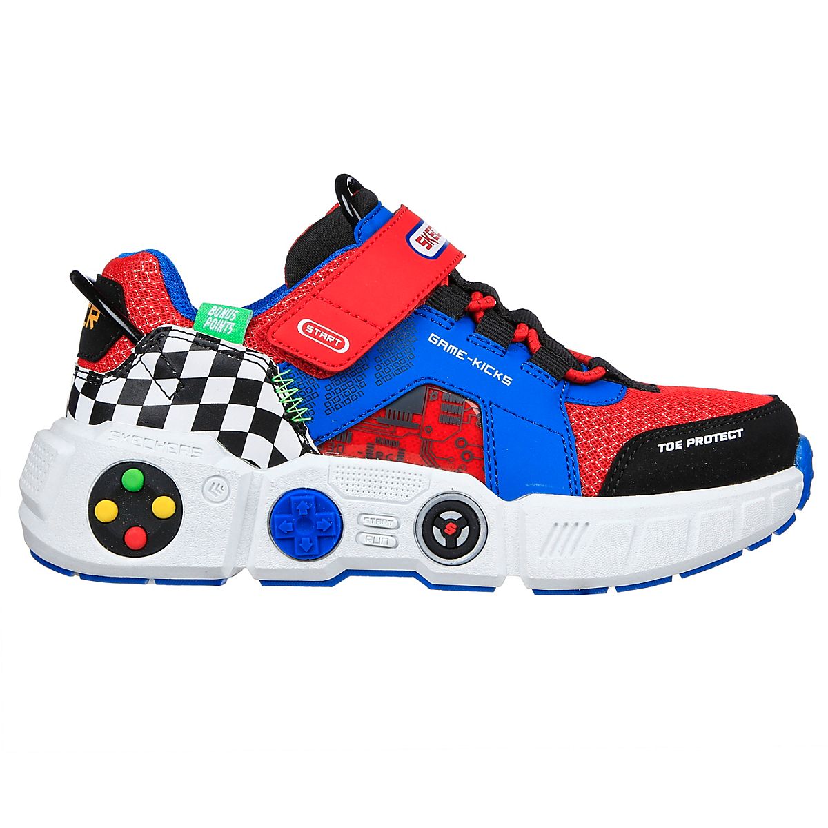 SKECHERS Boys' Game Kicks Gametronix PS Shoes Academy