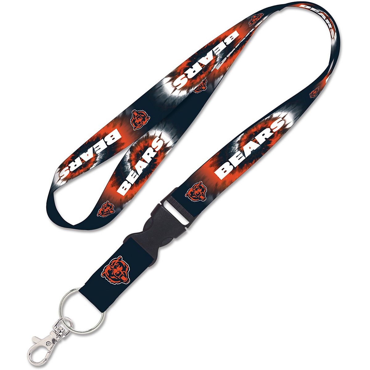 Wincraft Chicago Bears 1in Tie Dye Buckle Lanyard 