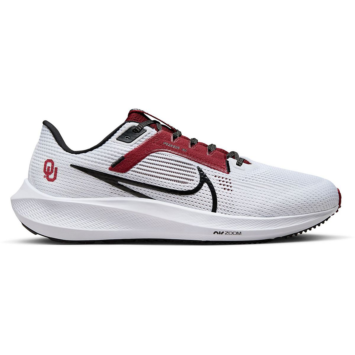 Nike Men's University of Oklahoma Air Zoom Pegasus 40 Running Shoes ...