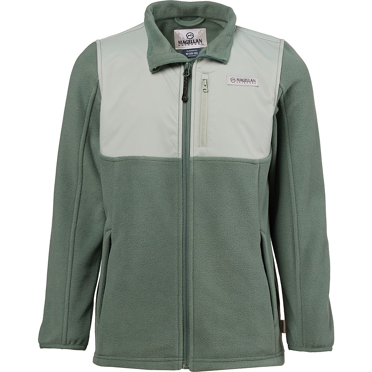 Magellan Boys' 8-20 Campfire Mixed Media Fleece Jacket