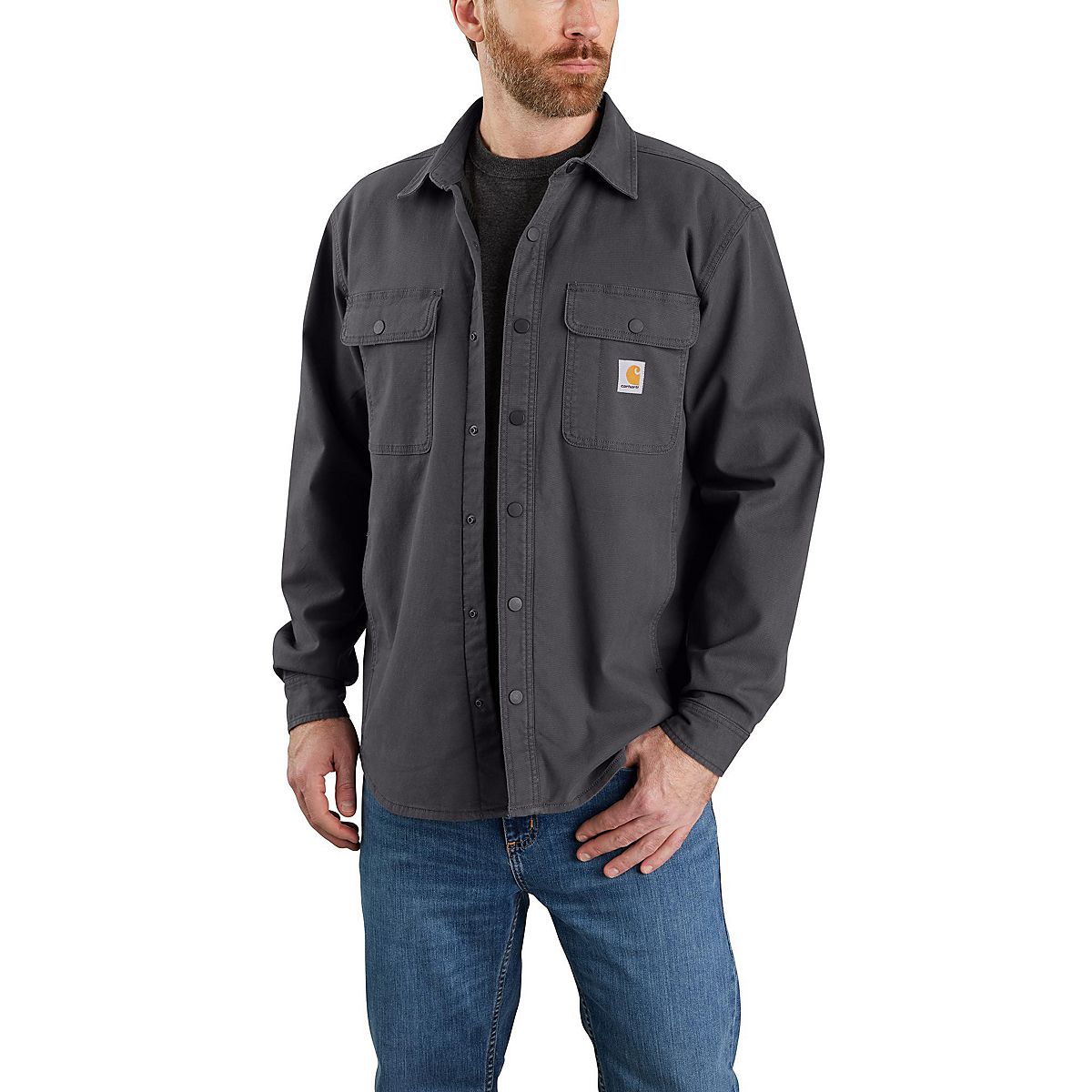 Carhartt, Men's Rain Defender Relaxed Fit Heavyweight Hooded Shirt