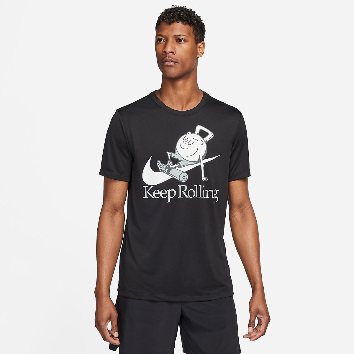 Nike Men's Dri-FIT Fitness T-shirt | Free Shipping at Academy
