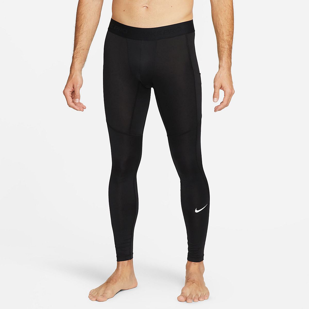 Nike Men s Pro Dri FIT Tights Free Shipping at Academy