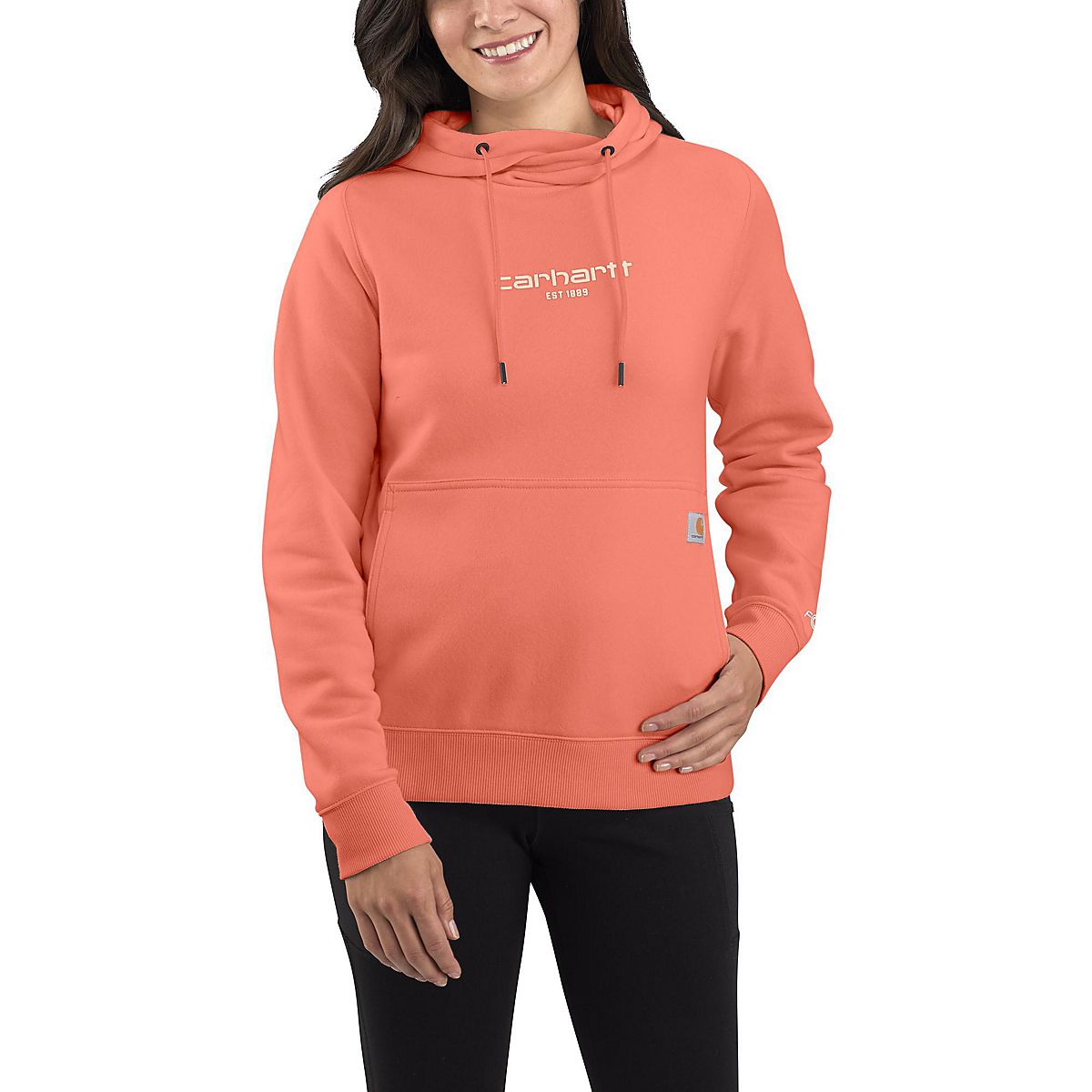 Carhartt Women's Force Relaxed Fit Lightweight Graphic Hoodie | Academy