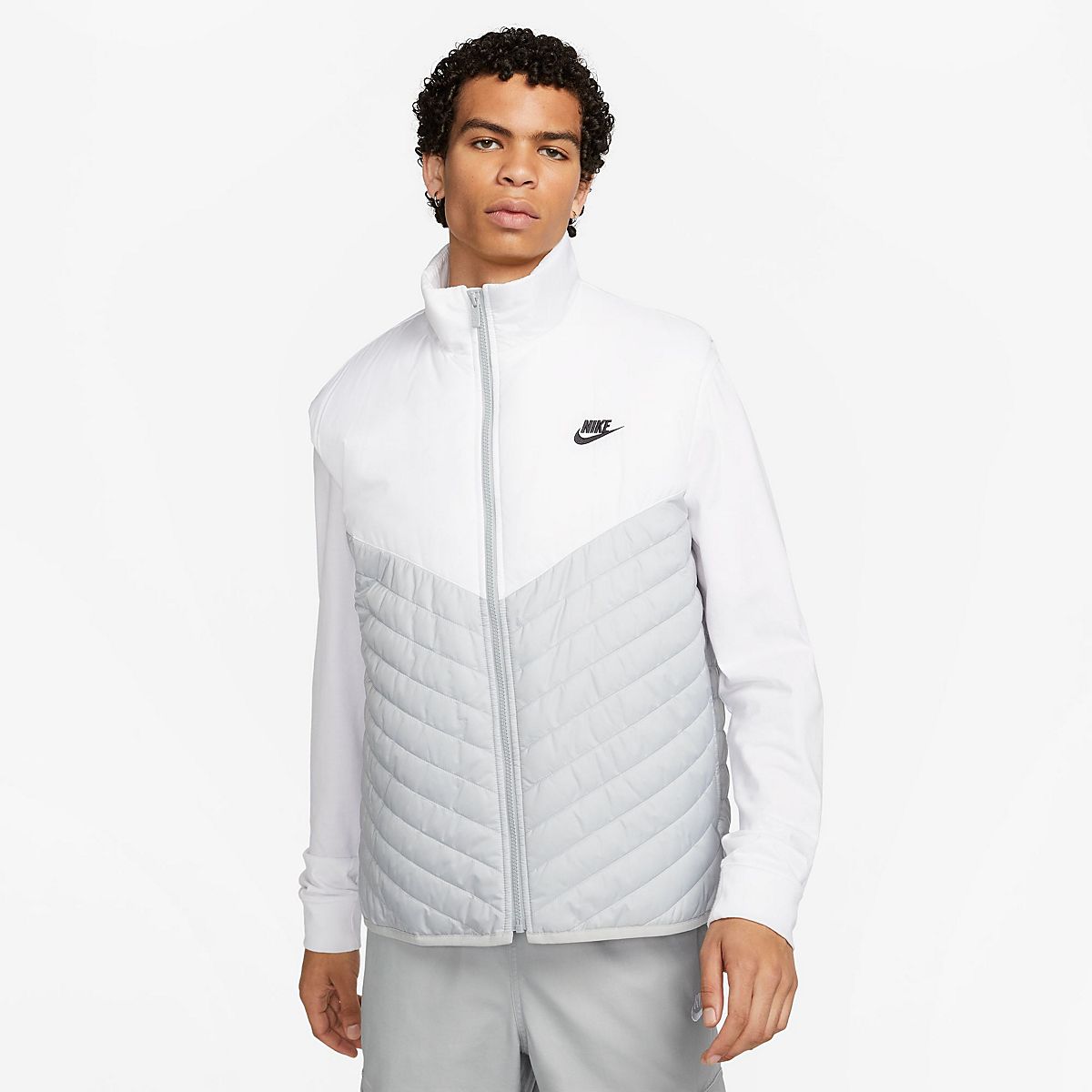Nike Men's Therma-FIT Windrunner Mid-Weight Puffer Vest | Academy