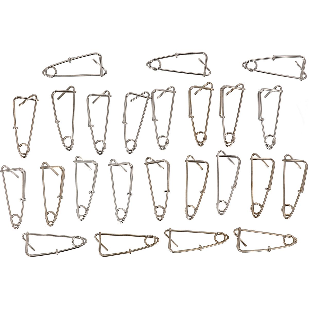 Eagle Claw Stainless Trotline Clips 25-Pack