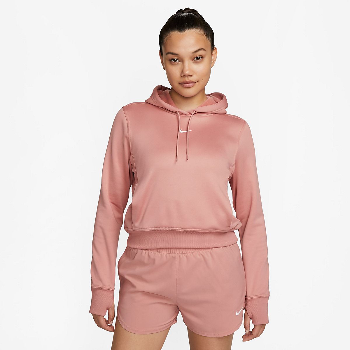 Nike Women's One ThermaFIT Pullover Hoodie Academy