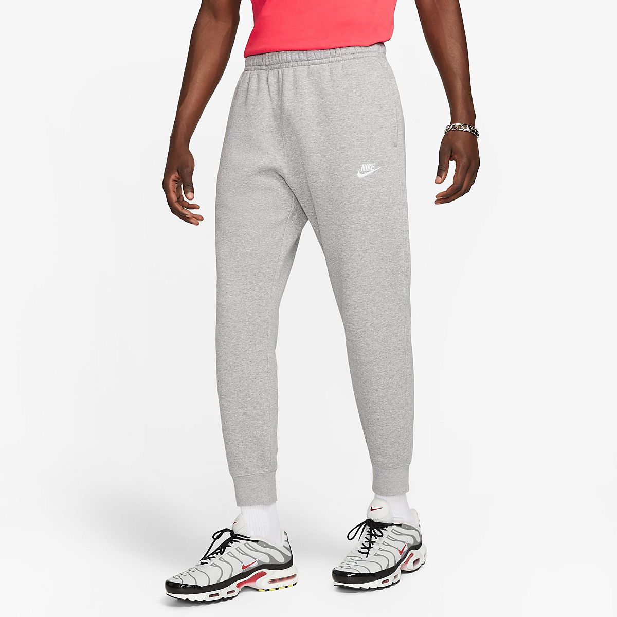 Nike Men's Club Fleece+ BrushedBack Graphic Joggers Academy