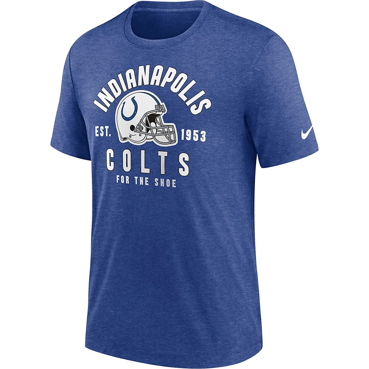 Nike Men's Indianapolis Colts Helmet Triblend T-shirt