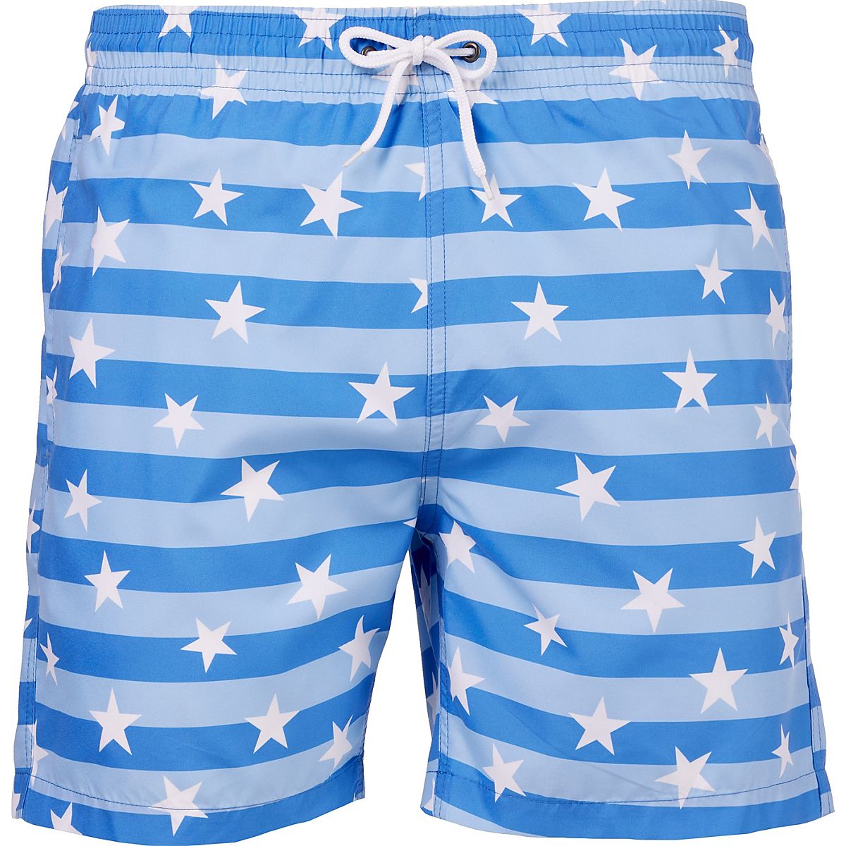 Trunks Surf & Swim Co. Men's Star Stripe Sano Swim Shorts | Academy
