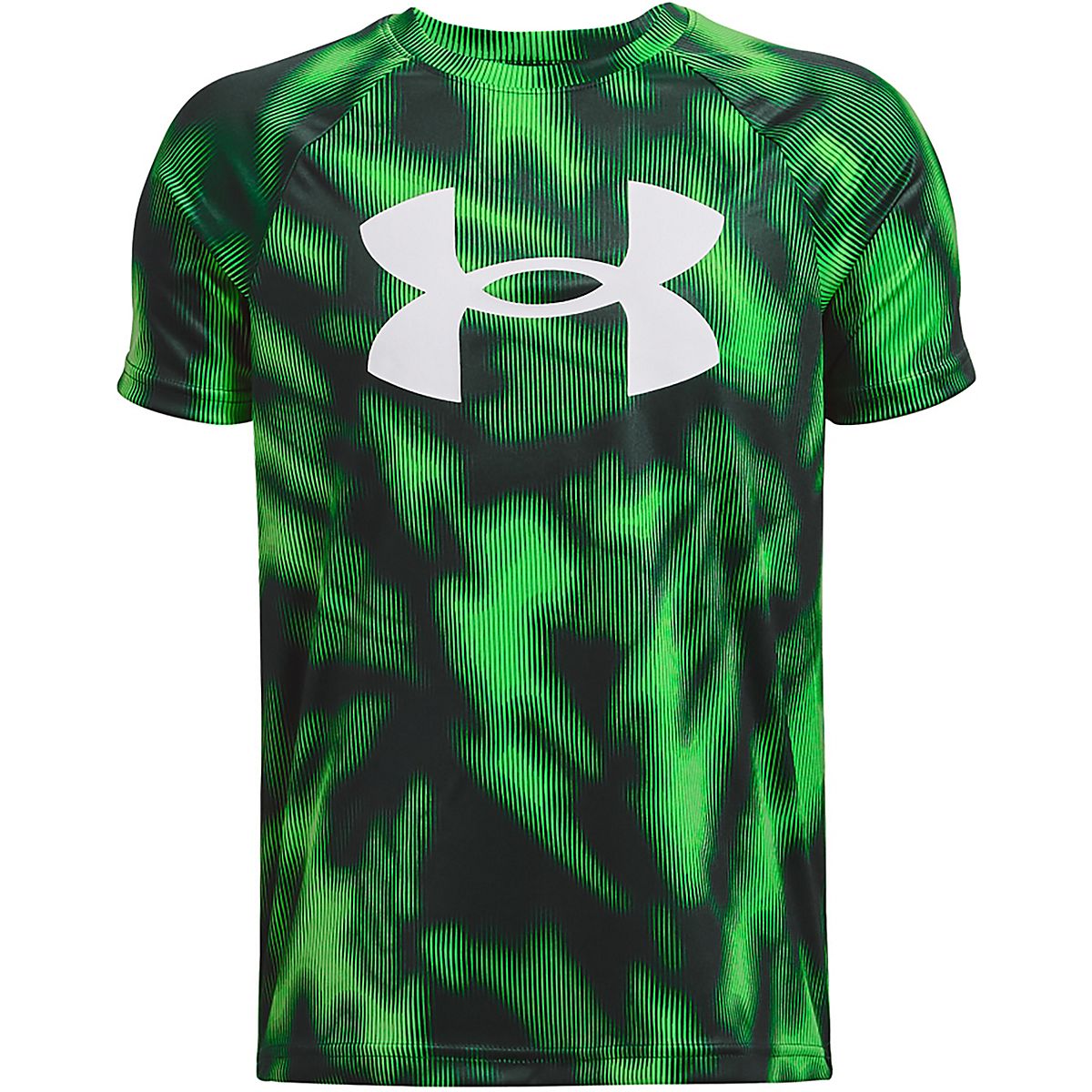 Under Armour Boys' UA Tech Printed Short Sleeve Tshirt Academy