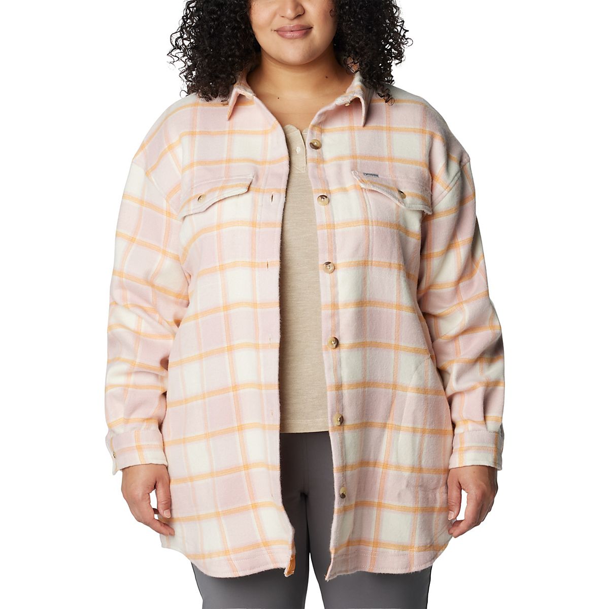 Columbia Women's Plus Calico Basin Shirt Jacket | Academy