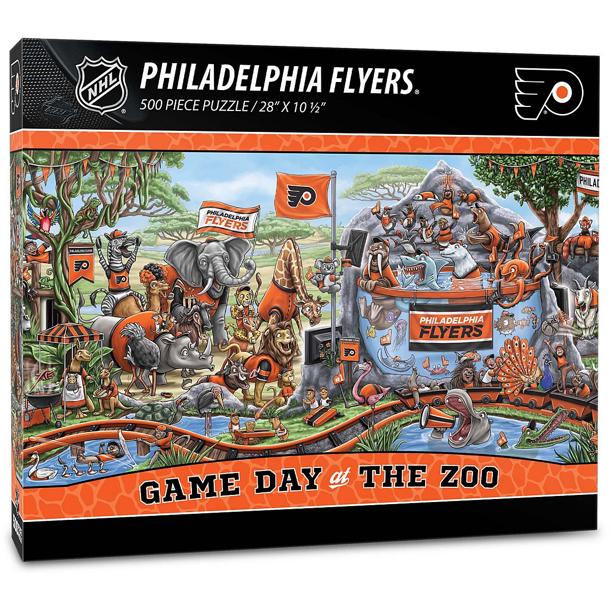YouTheFan Pensacola Ice Flyers Game Day At The Zoo 500-Piece