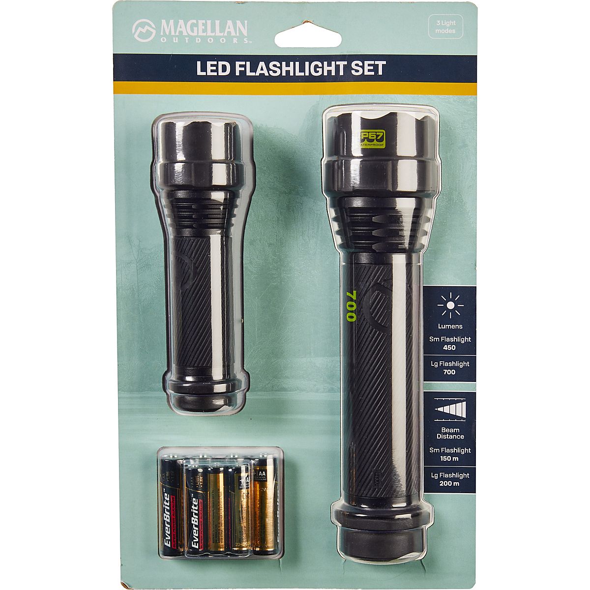 Magellan Outdoors 2-Piece Handheld Light Set | Academy