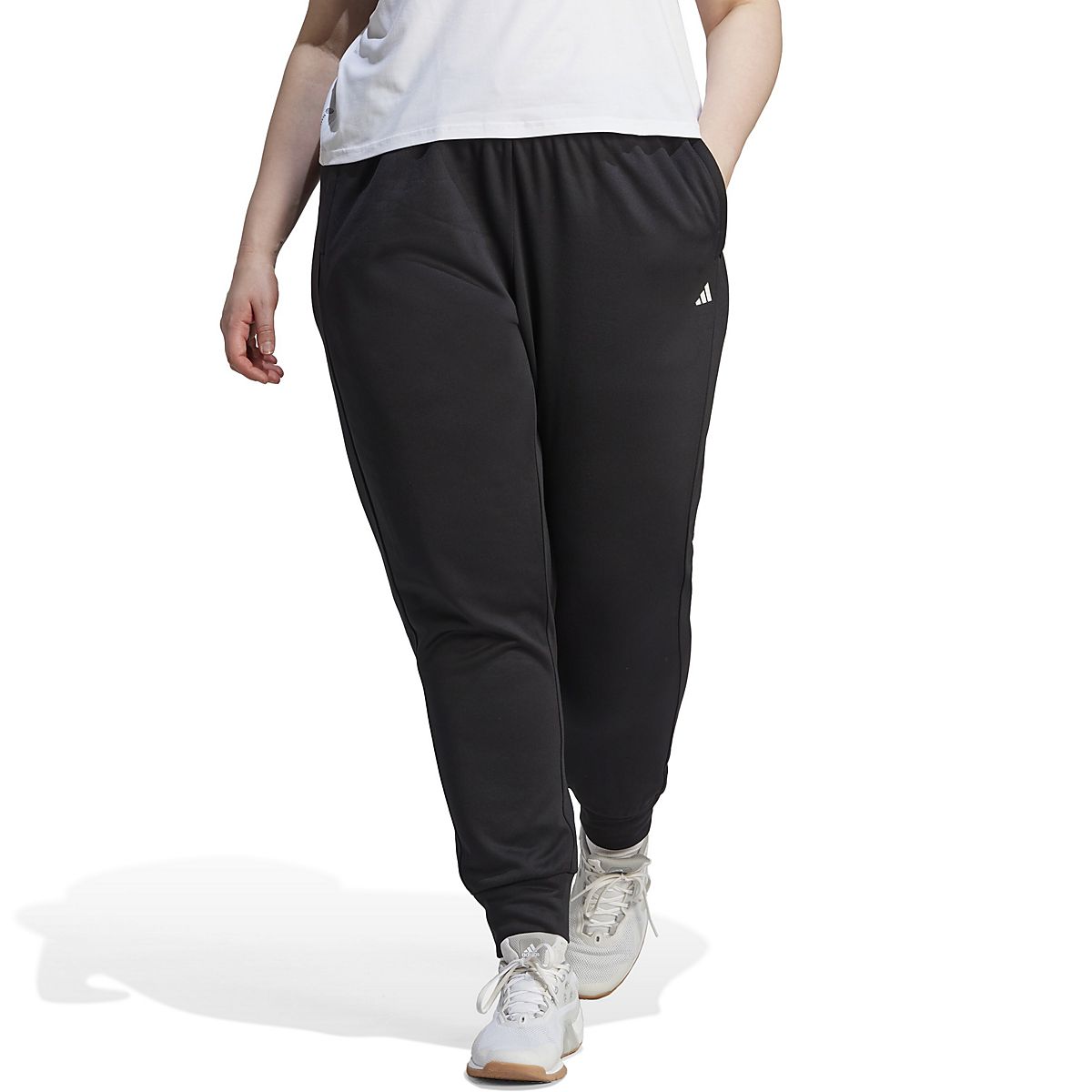 adidas Women's Game & Go Plus Size Joggers Academy