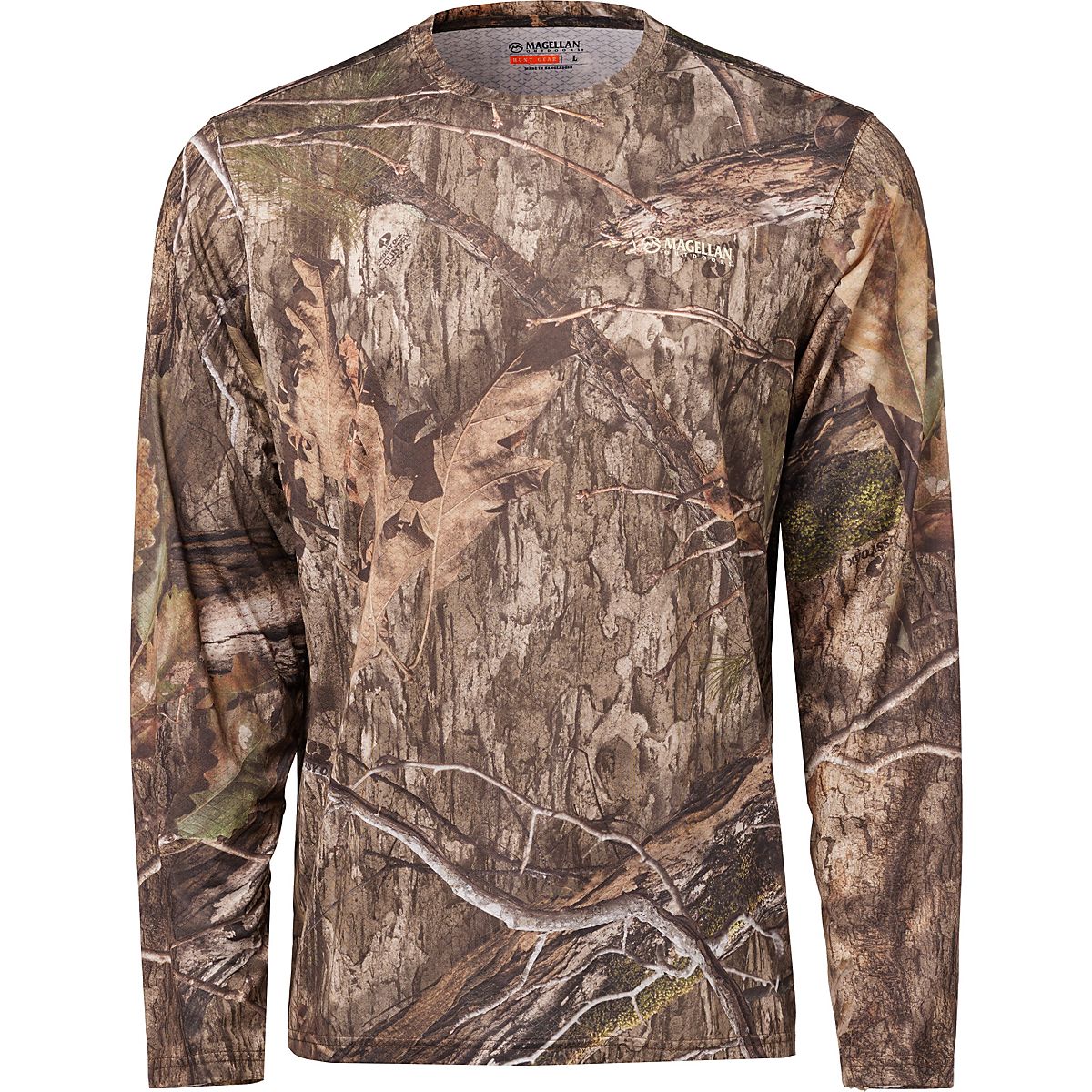 Magellan Outdoors Hunt Gear Men's Eagle Pass Tech Mesh Long Sleeve T ...