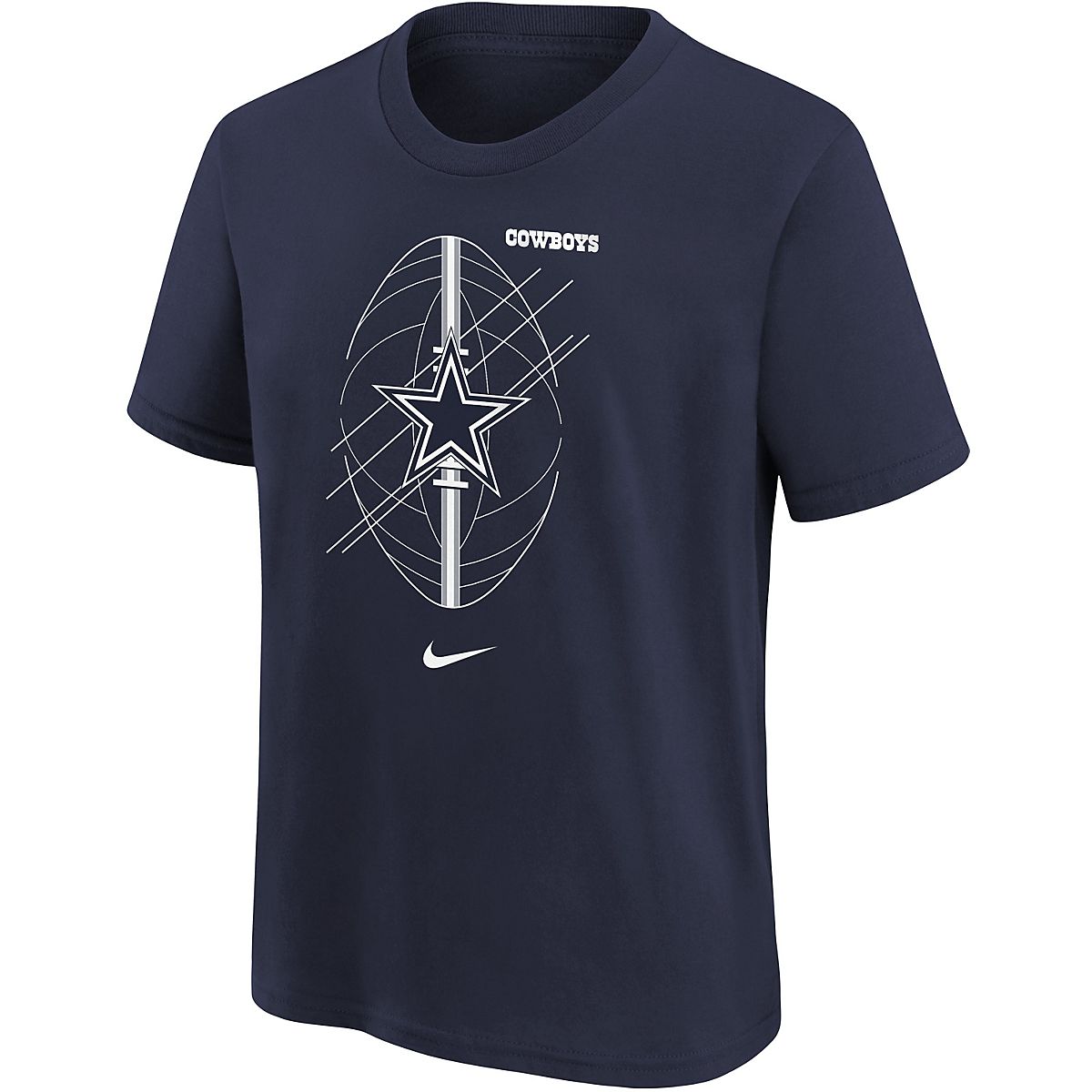 Nike Kids' Dallas Cowboys Icon Short Sleeve T-shirt | Academy