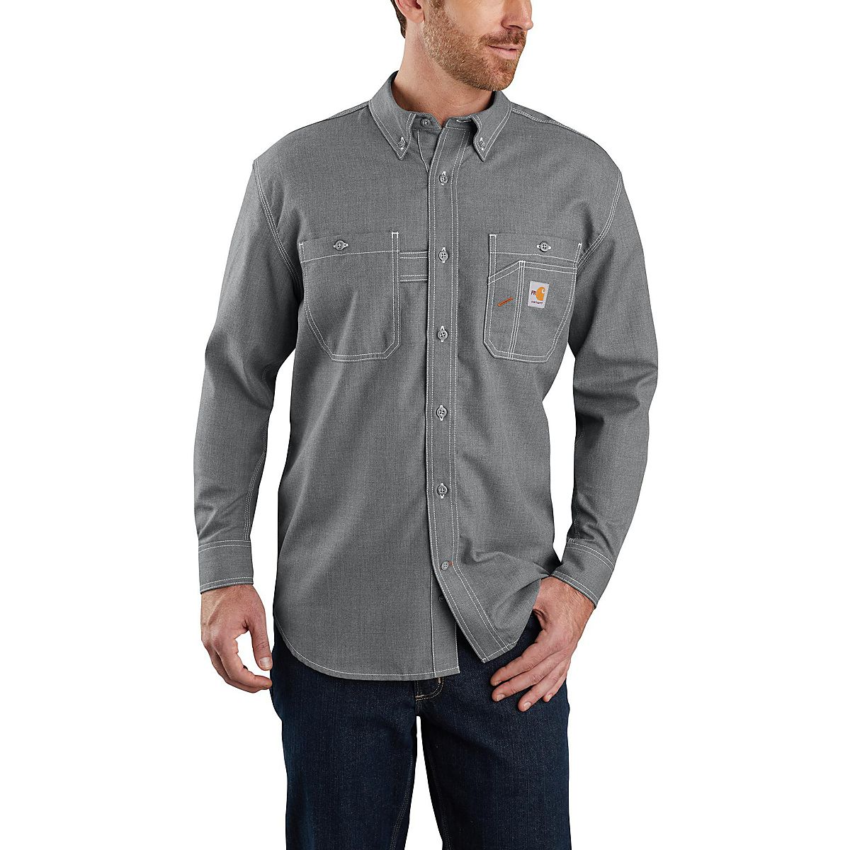 Carhartt Men's TW138 Flame Resistant Force Original Fit Long
