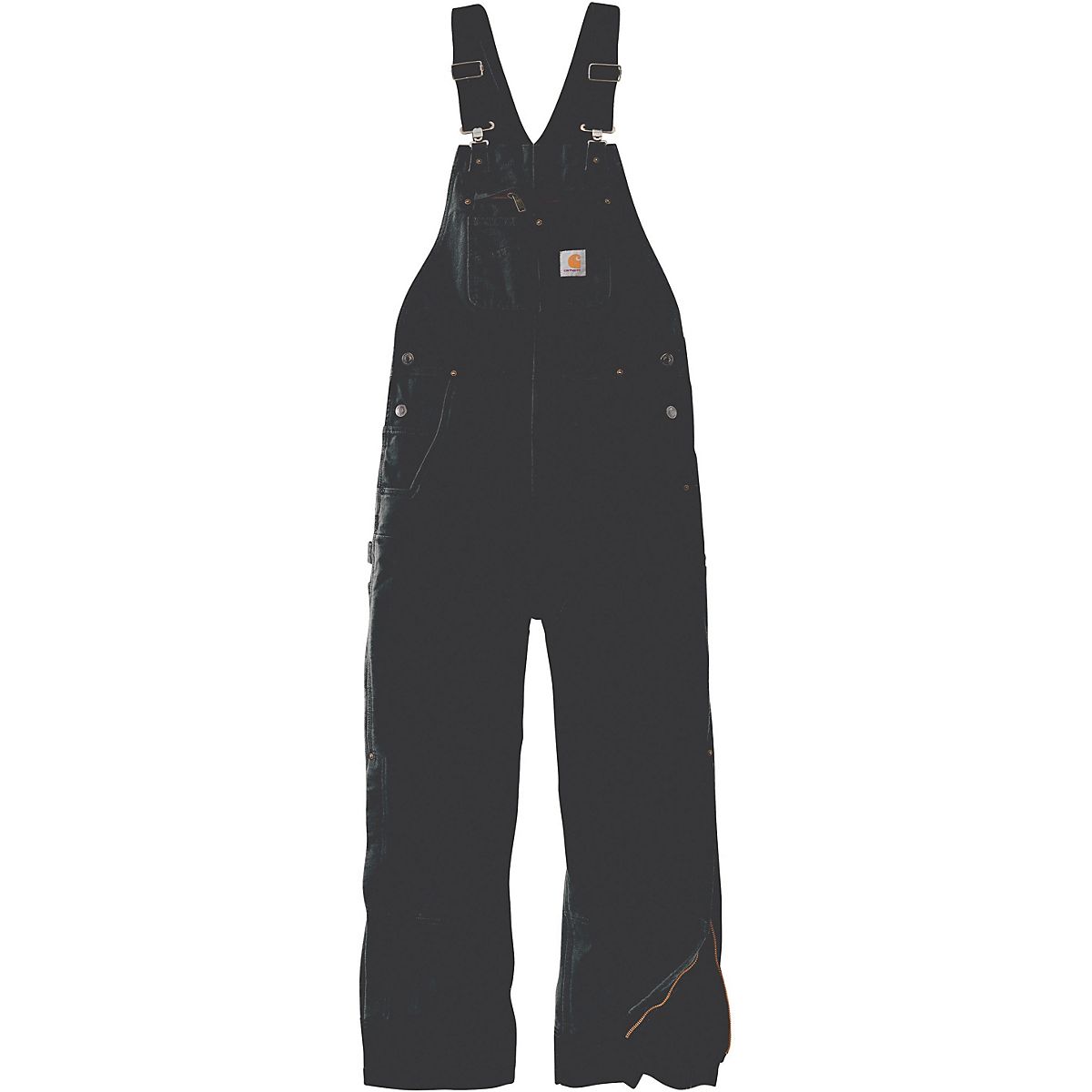 Carhartt Men's Loose Fit Washed Duck Insulated Bib Overalls Academy