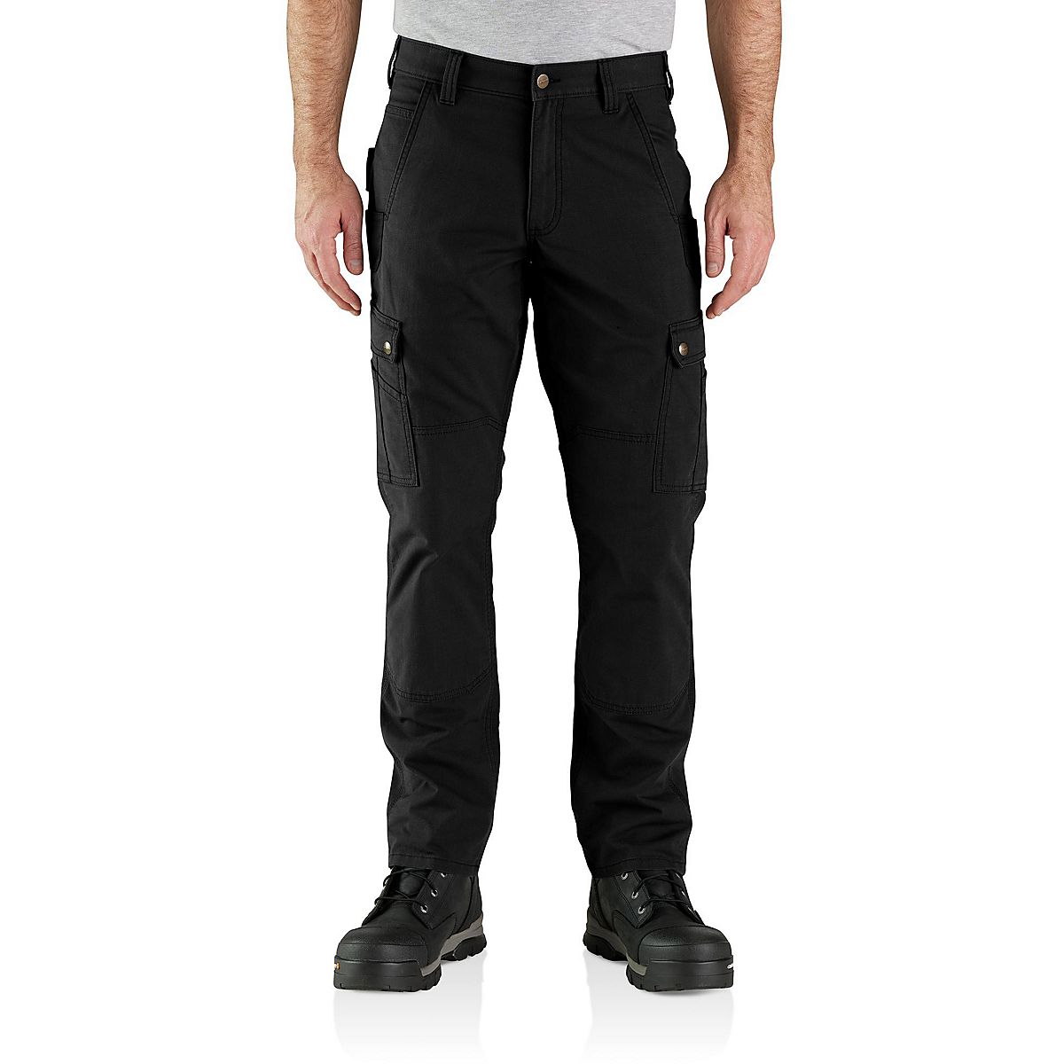 Grey cargo work pants hot sale