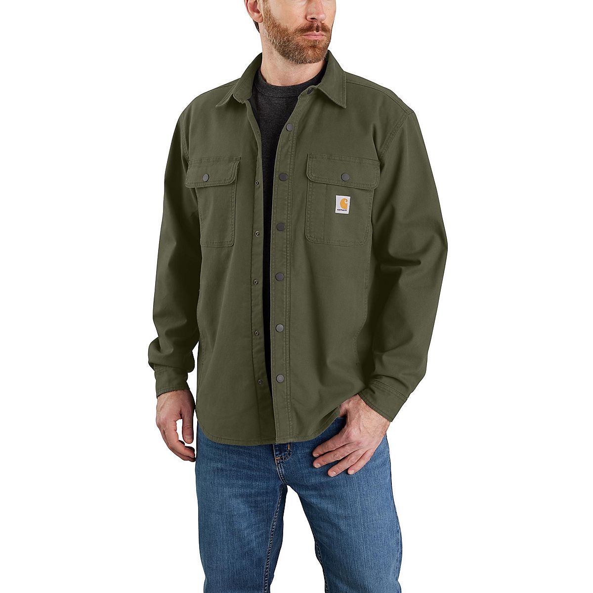 ジャケット・アウター Carhartt Academy Jacket Carhartt Men's Full Swing Quick Duck Flame Resistant Coat