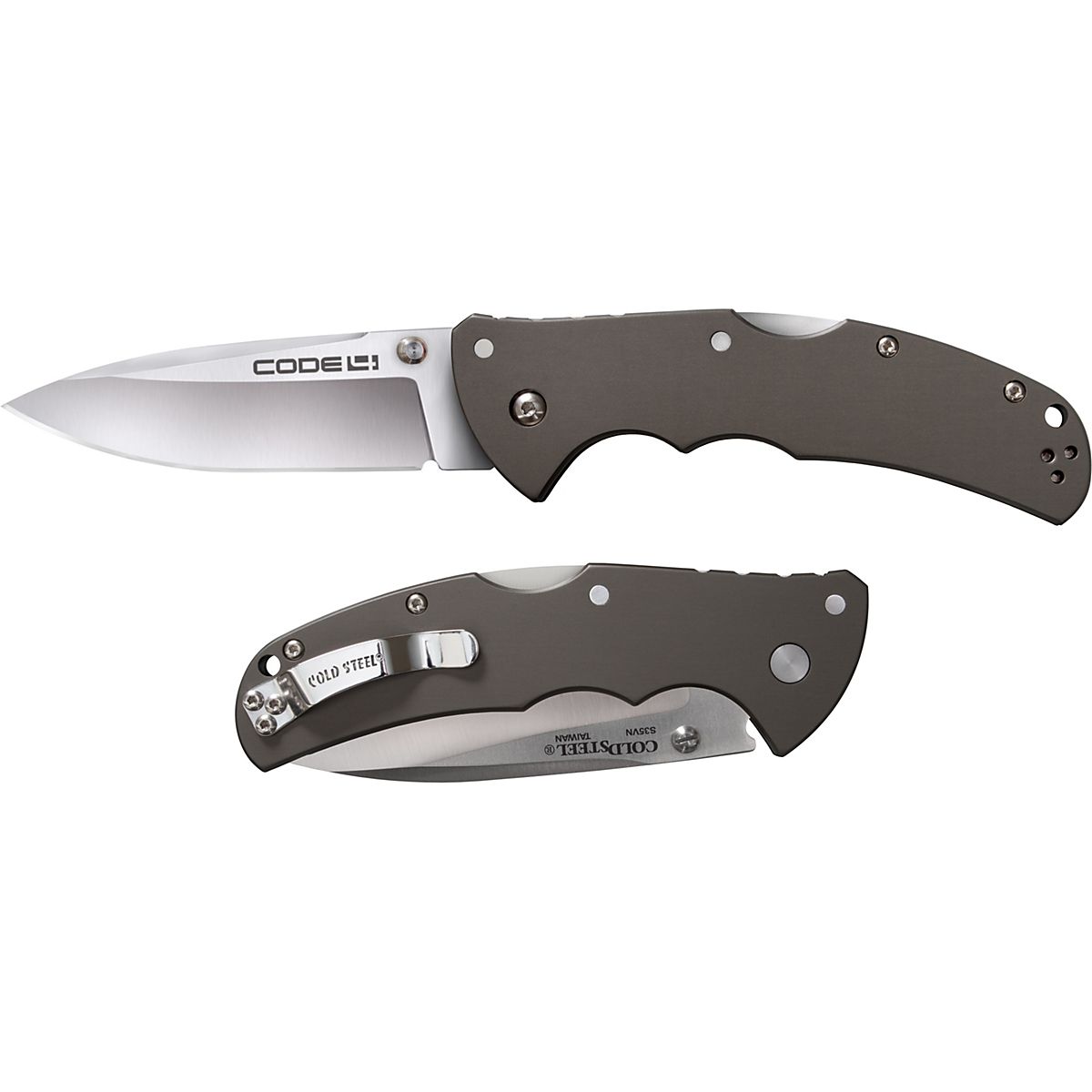Cold Steel Code-4 Spear Point Folding Knife | Academy