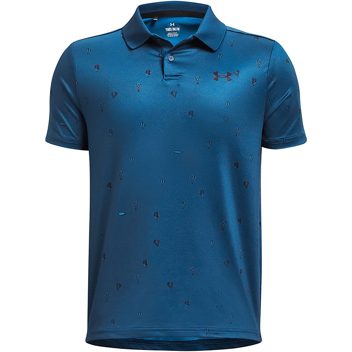 Under armour boys golf on sale shirts