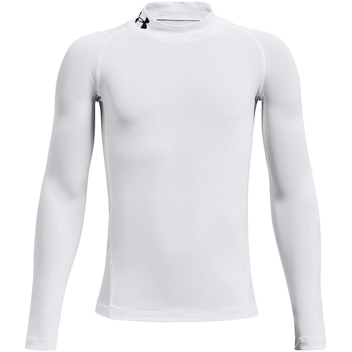 Under Armour Boys' Heatgear Mock Neck Long Sleeve T-shirt 