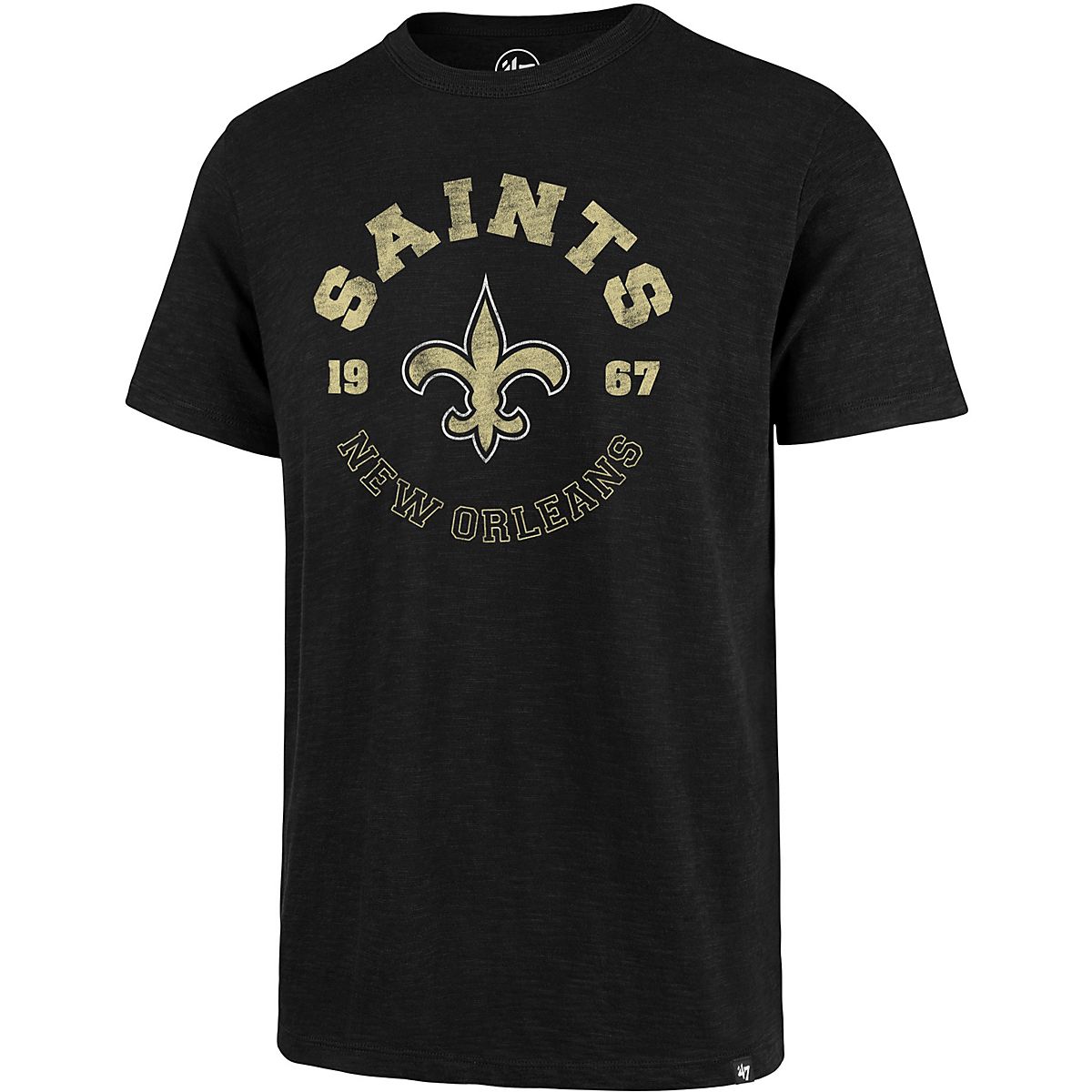 '47 Men's New Orleans Saints Top Off Shrum Short Sleeve Shirt | Academy