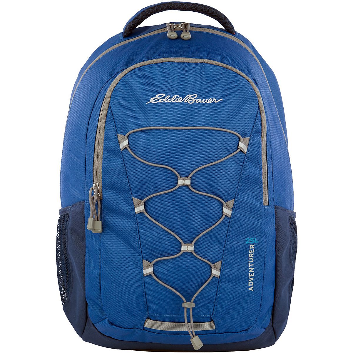 Eddie Bauer Blue Marble Print Backpack like new Eddie Bauer Tour Backpack with Embroidery | EB915 | Thread Logic main image 2