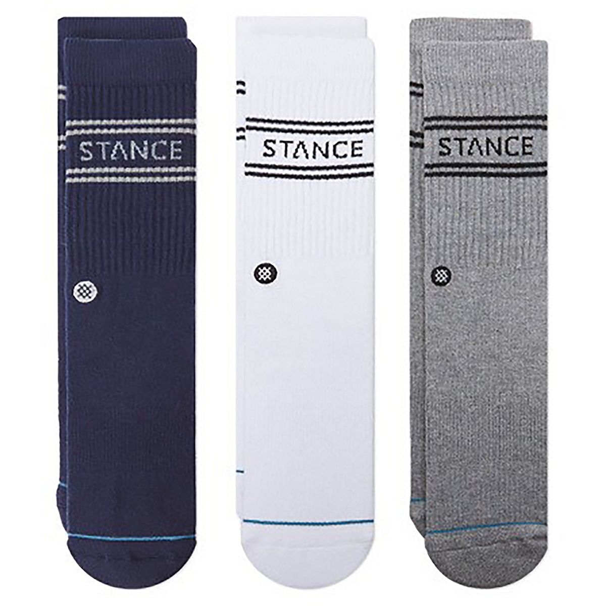 Stance Men's Basic Crew Socks 3-Pack | Academy