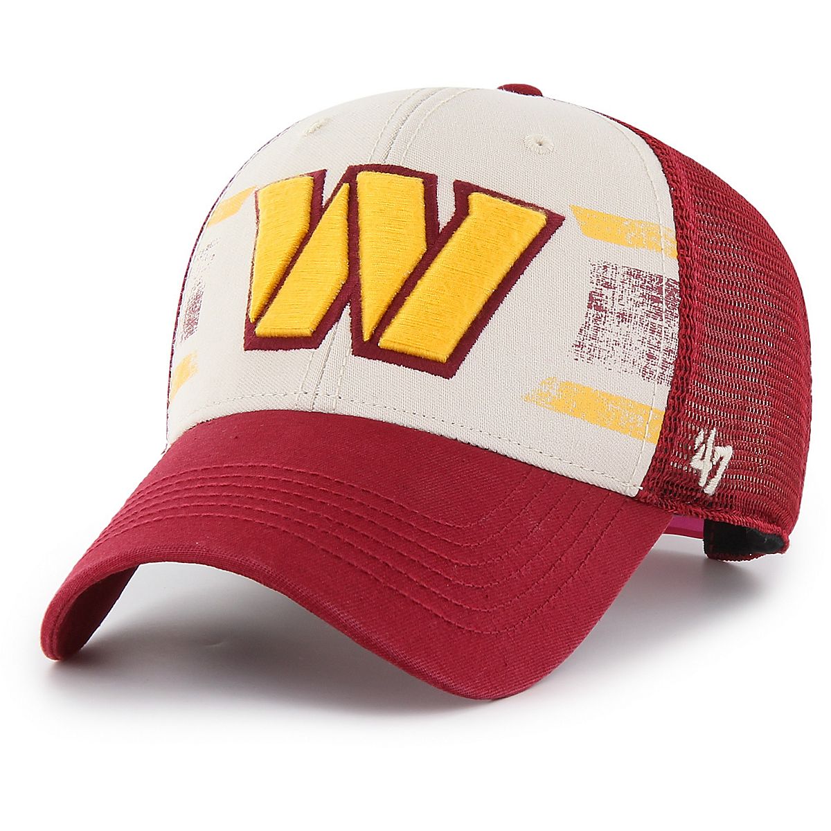 '47 Washington Commanders Primary Logo Breakout MVP Cap Academy